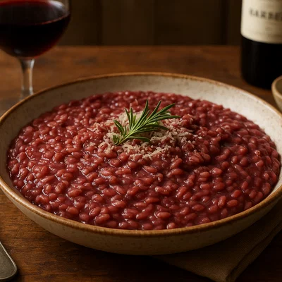 Risotto alla Barbera