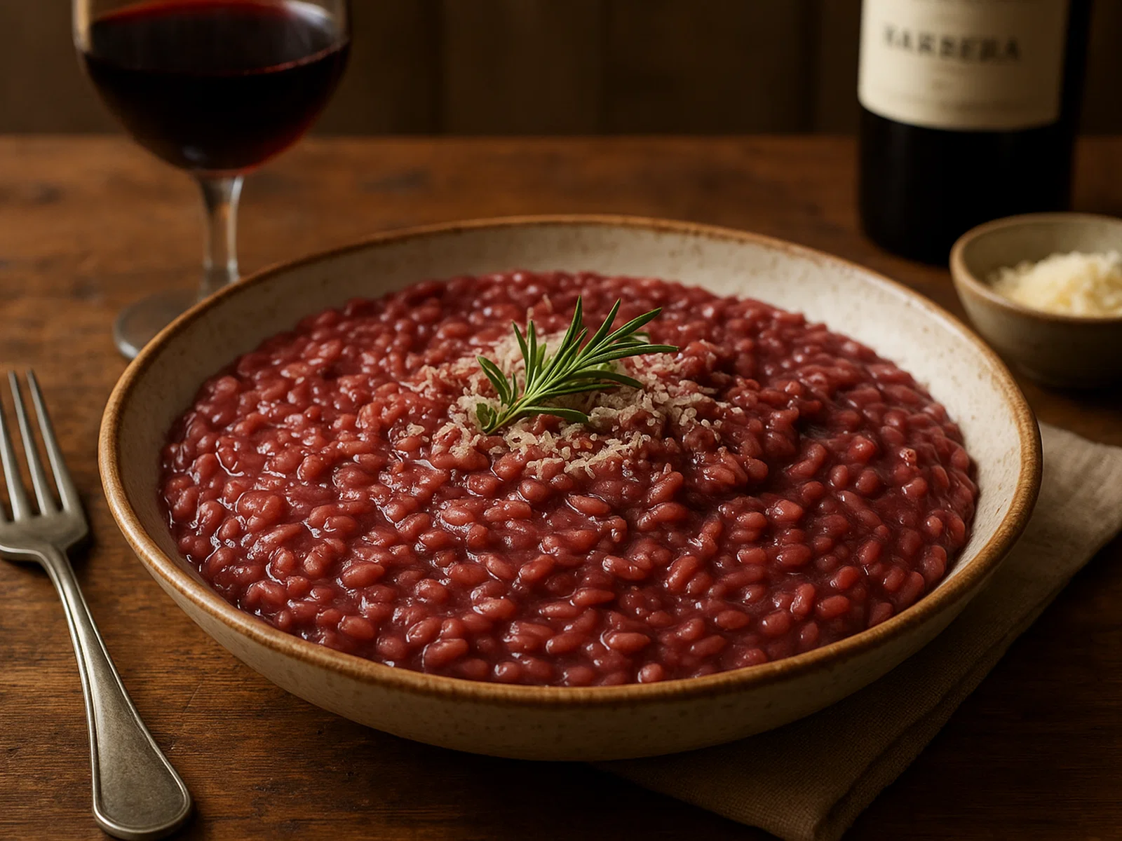 Risotto alla Barbera
