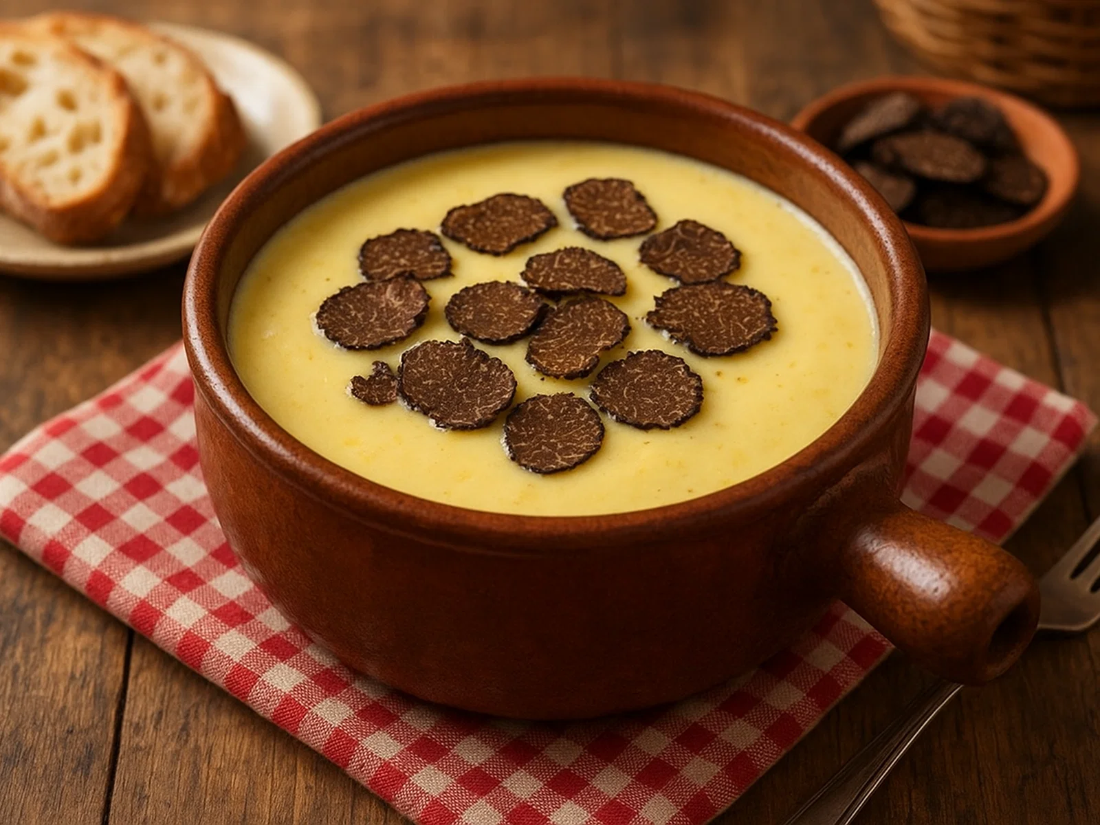 Fonduta Piemontese mit Trüffel