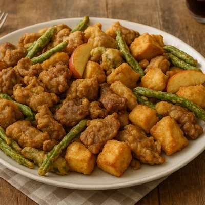 Fritto misto piemontese (dolce e salato) – piemontesische Mischfritteuse