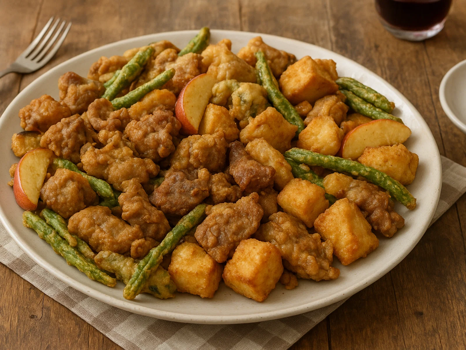 Fritto misto piemontese (dolce e salato) – piemontesische Mischfritteuse
