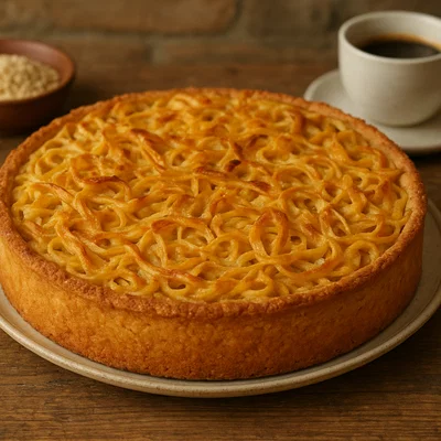 Torta di tagliatelle mantovana – Mantovanische Tagliatelle-Torte
