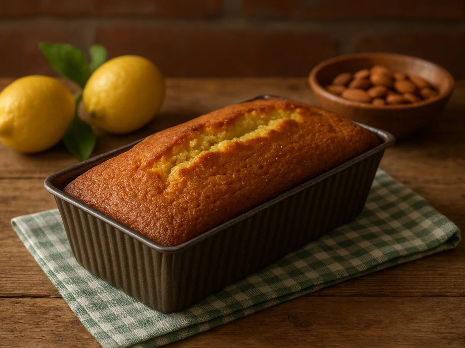 Amor Polenta – Maismehl-Mandel-Kuchen
