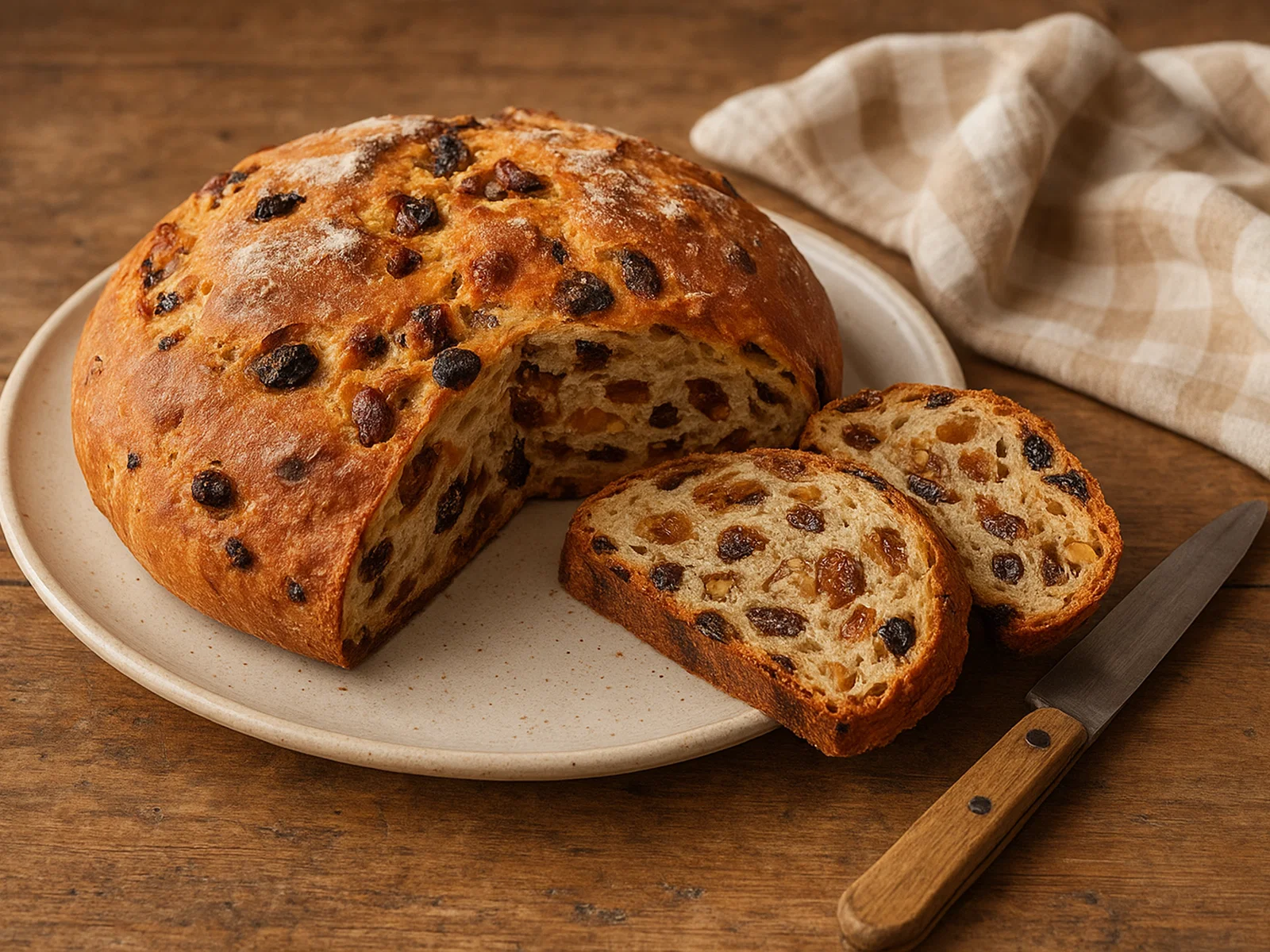 Bisciola – Veltliner Früchtebrot mit Nüssen, Feigen und Rosinen
