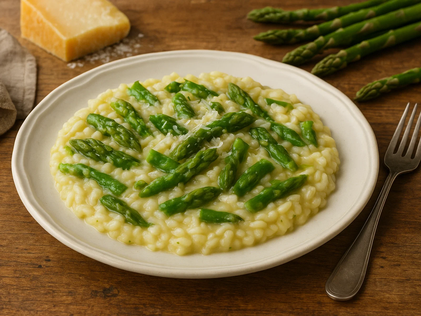Risotto con asparagi di Cantello