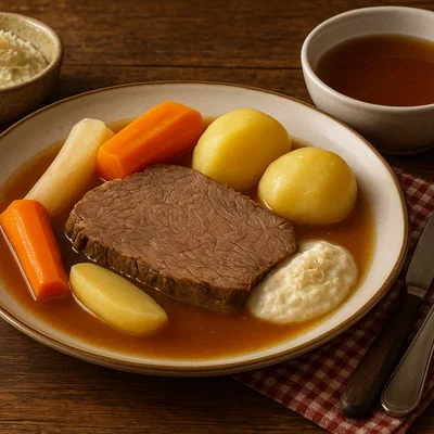 Tafelspitz alla tirolese mit Krensauce