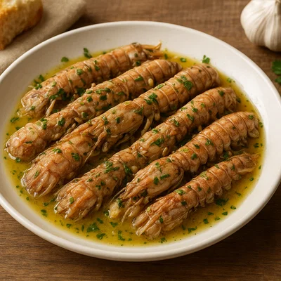 Canoce (Canocchie) alla veneziana – Heuschreckenkrebse venezianisch