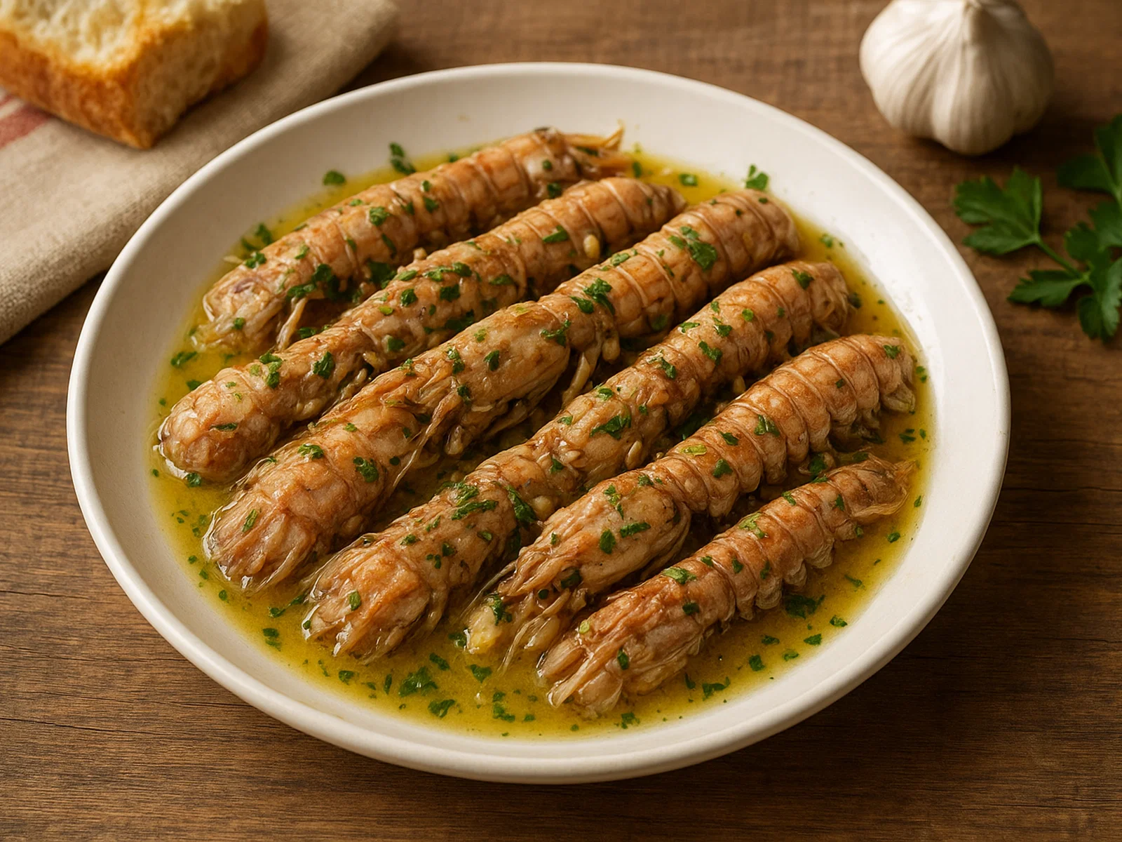 Canoce (Canocchie) alla veneziana – Heuschreckenkrebse venezianisch