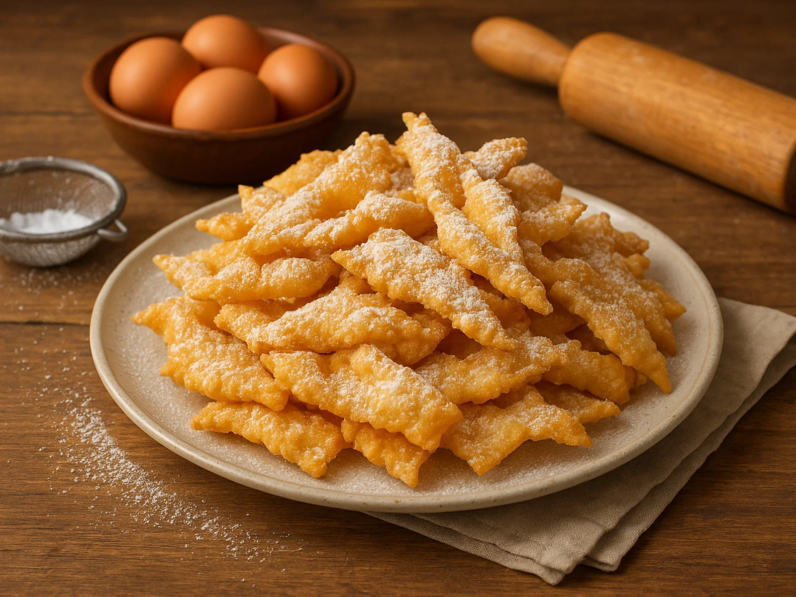 Galani di Carnevale – Knuspriges Faschingsgebäck