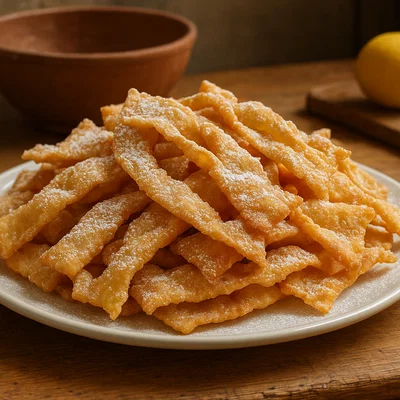 Crostoli veneti – Frittierte Karnevals-Bänder