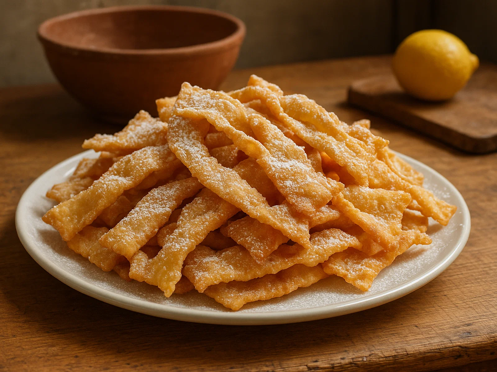 Crostoli veneti – Frittierte Karnevals-Bänder