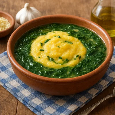 Paparot – Polenta e Spinaci