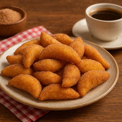 Chifeletti – Südtiroler frittierte Kartoffelhörnchen