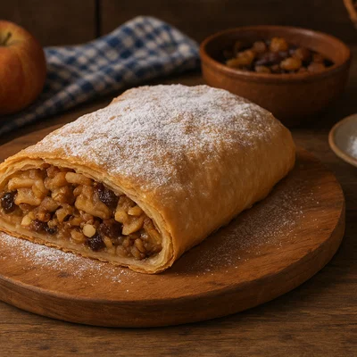 Strucolo di mele – Friaulischer Apfelstrudel