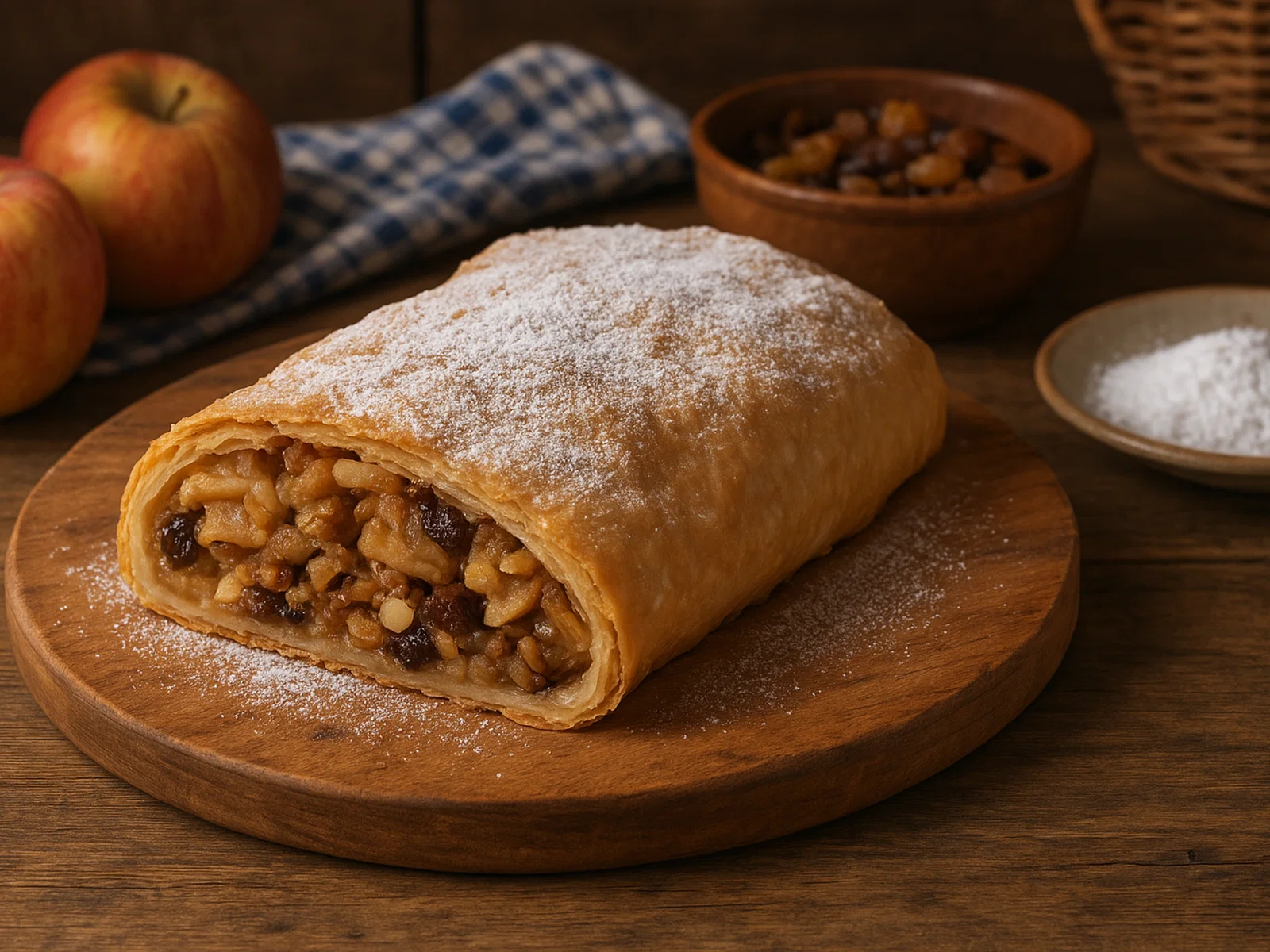Strucolo di mele – Friaulischer Apfelstrudel