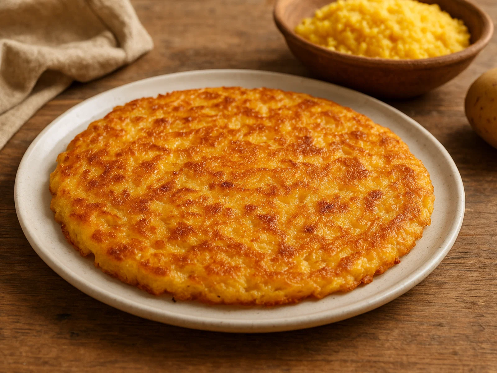 Frico morbido – Weicher Käse-Kartoffel-Fladen