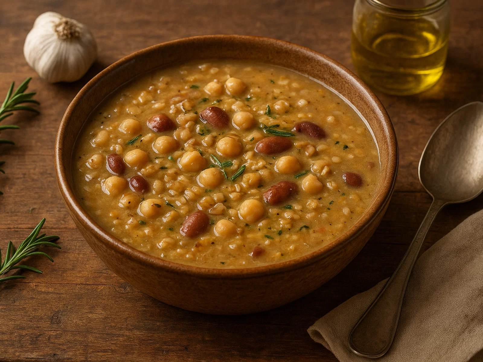 Mesciùa – ligurische Hülsenfruchtsuppe aus La Spezia