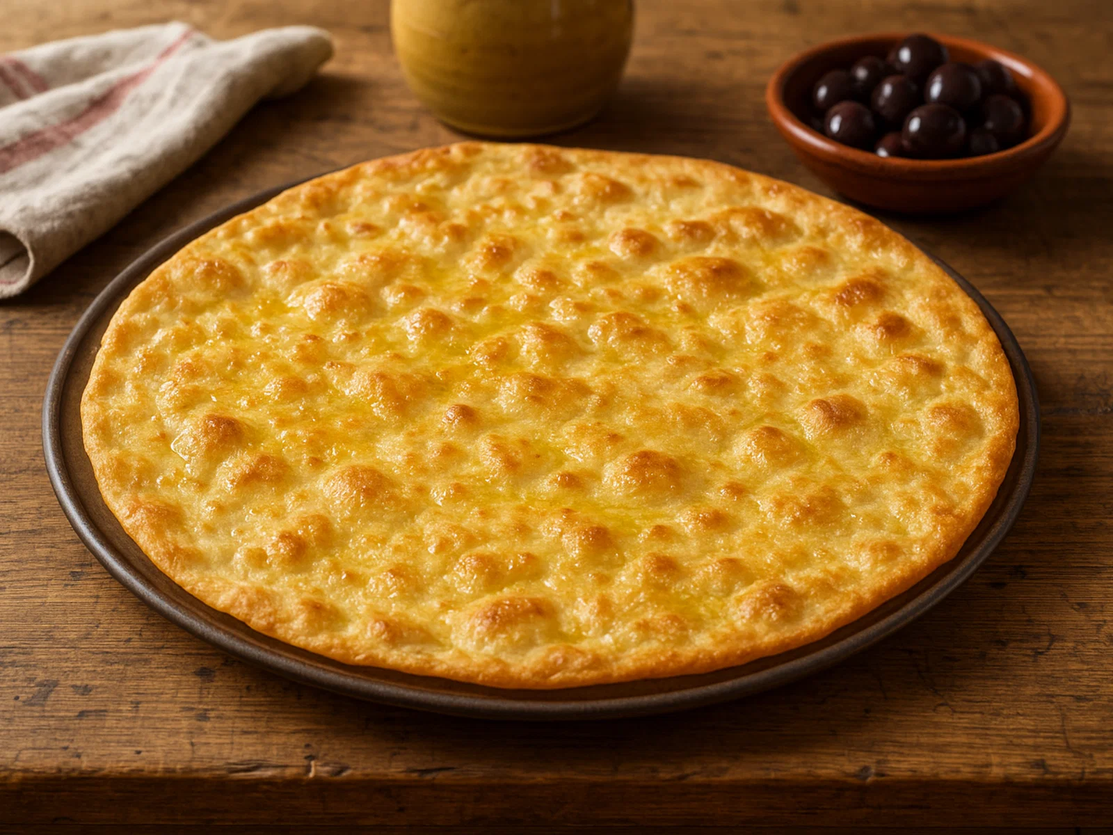 Focaccia di Voltri – extra dünn und knusprig