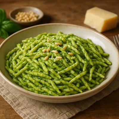Trofie al Pesto Genovese