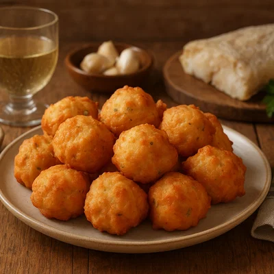 Frisceu – Frittelle di Baccalà (ligurische Stockfisch-Bällchen)