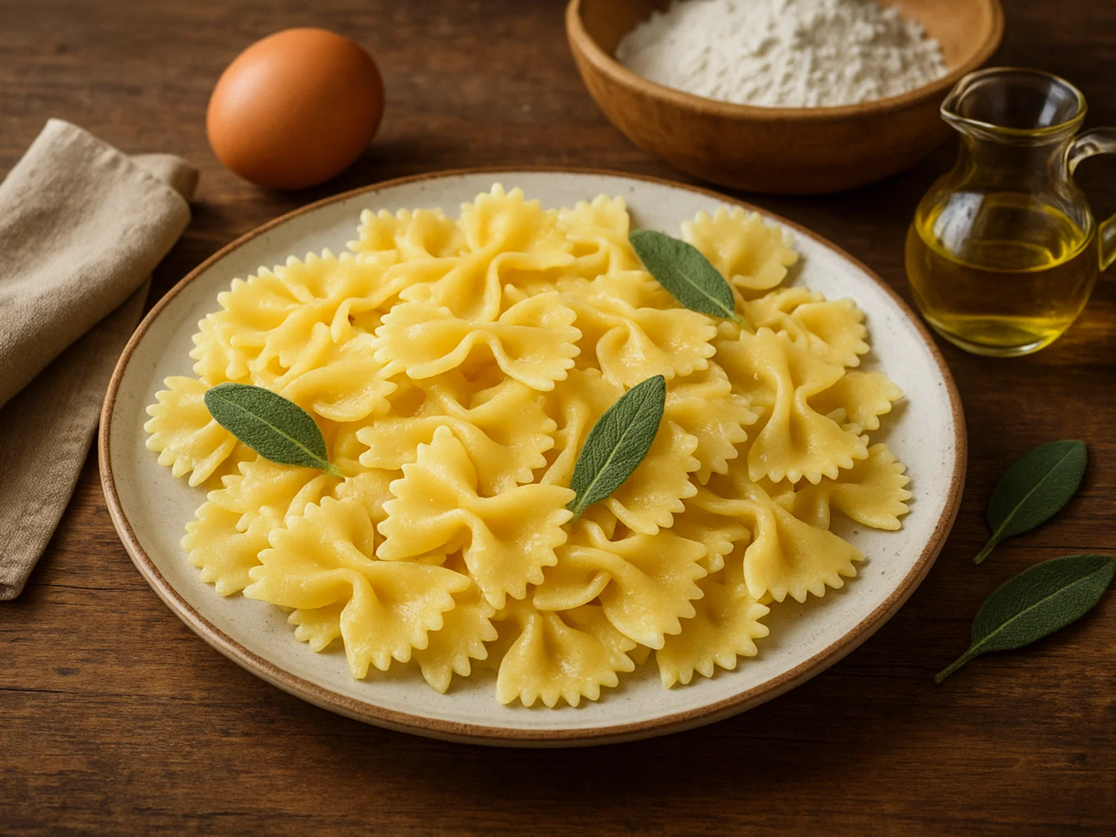 Stricchetti (Pasta a Farfalla) – Hausgemachte Schmetterlingsnudeln