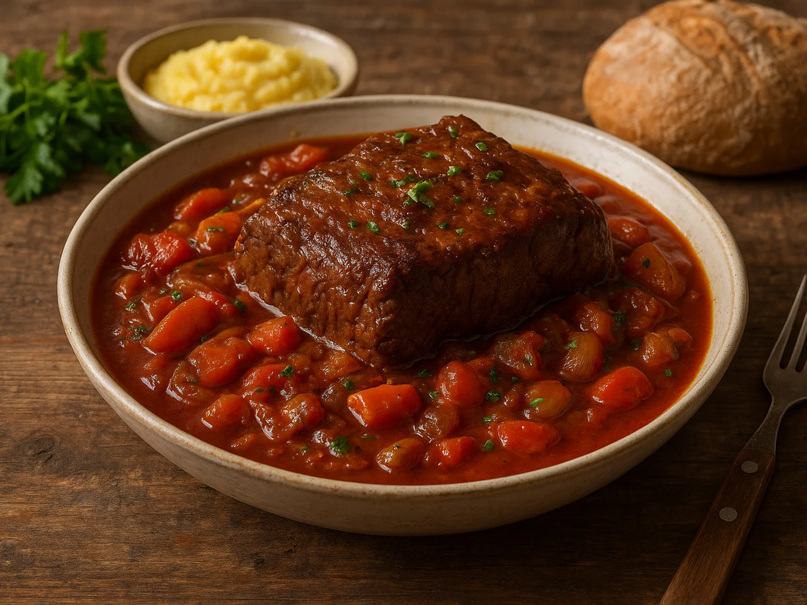 Stracotto di Manzo – langgeschmorter italienischer Rinderbraten