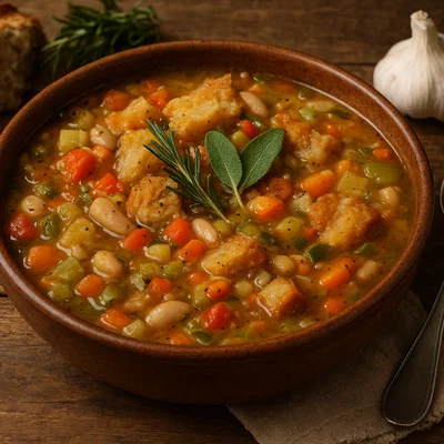 Zuppa di pane toscana – Toskanische Brotsuppe