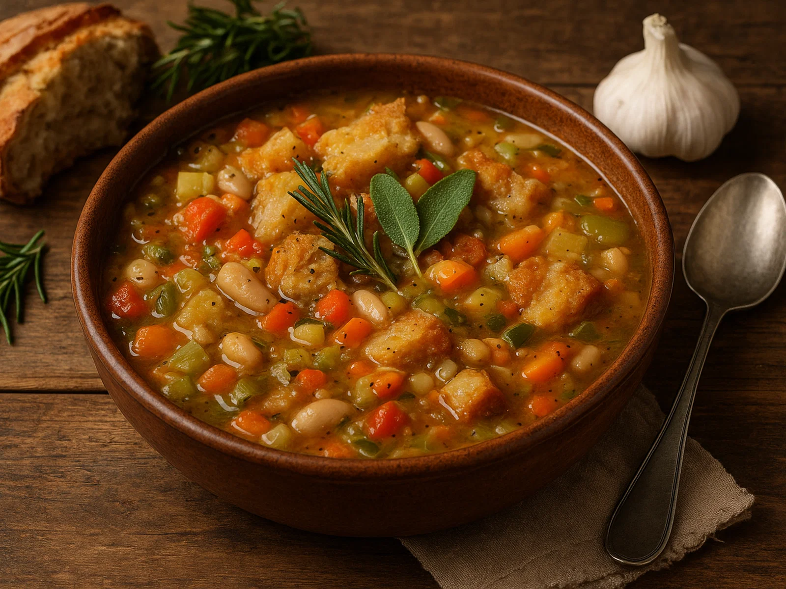 Zuppa di pane toscana – Toskanische Brotsuppe