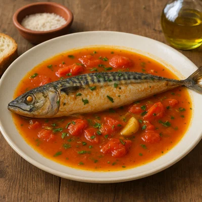 Sgombro in brodetto – Makrele im aromatischen Fischsud