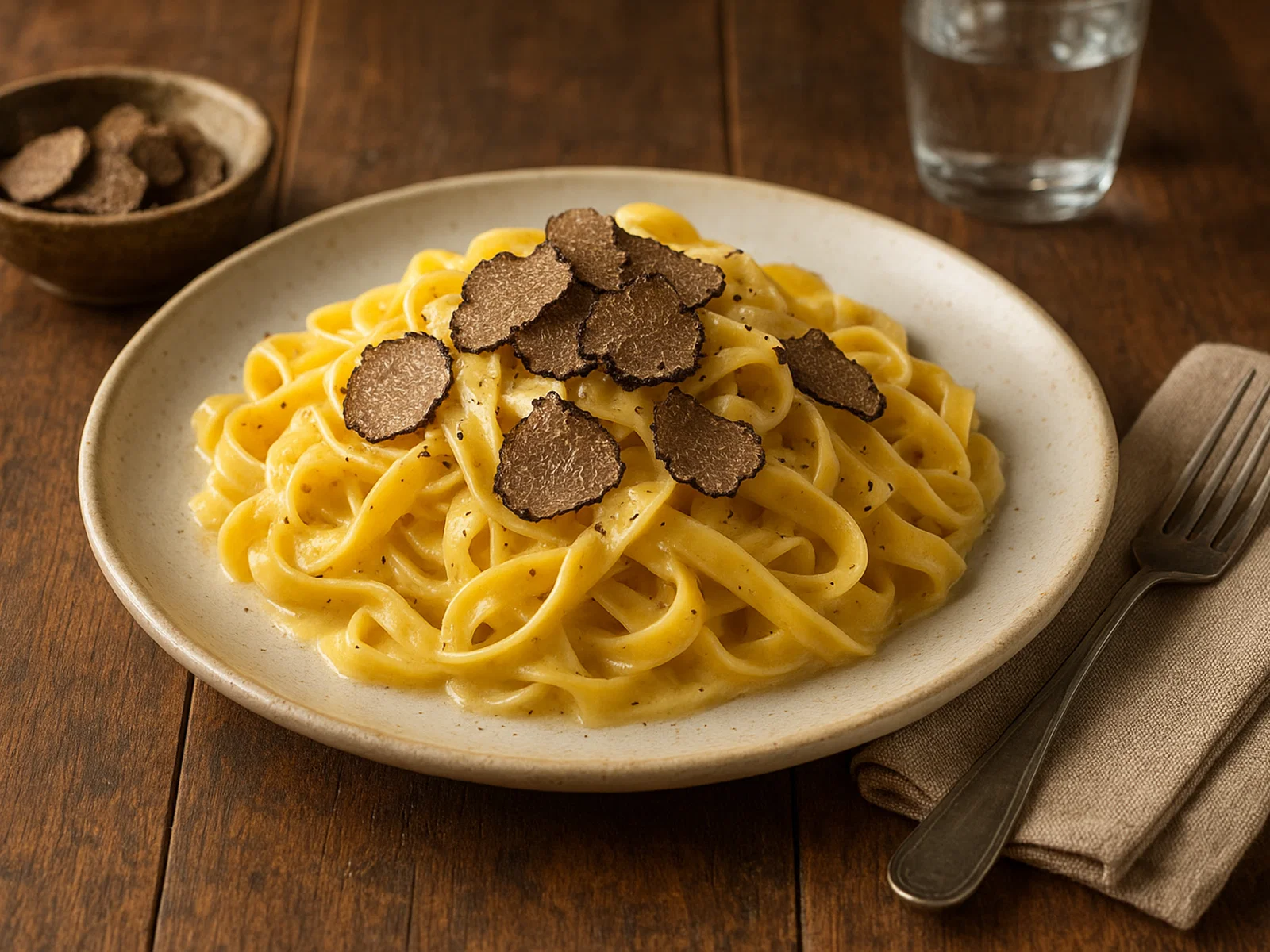 Tagliatelle al tartufo di Acqualagna