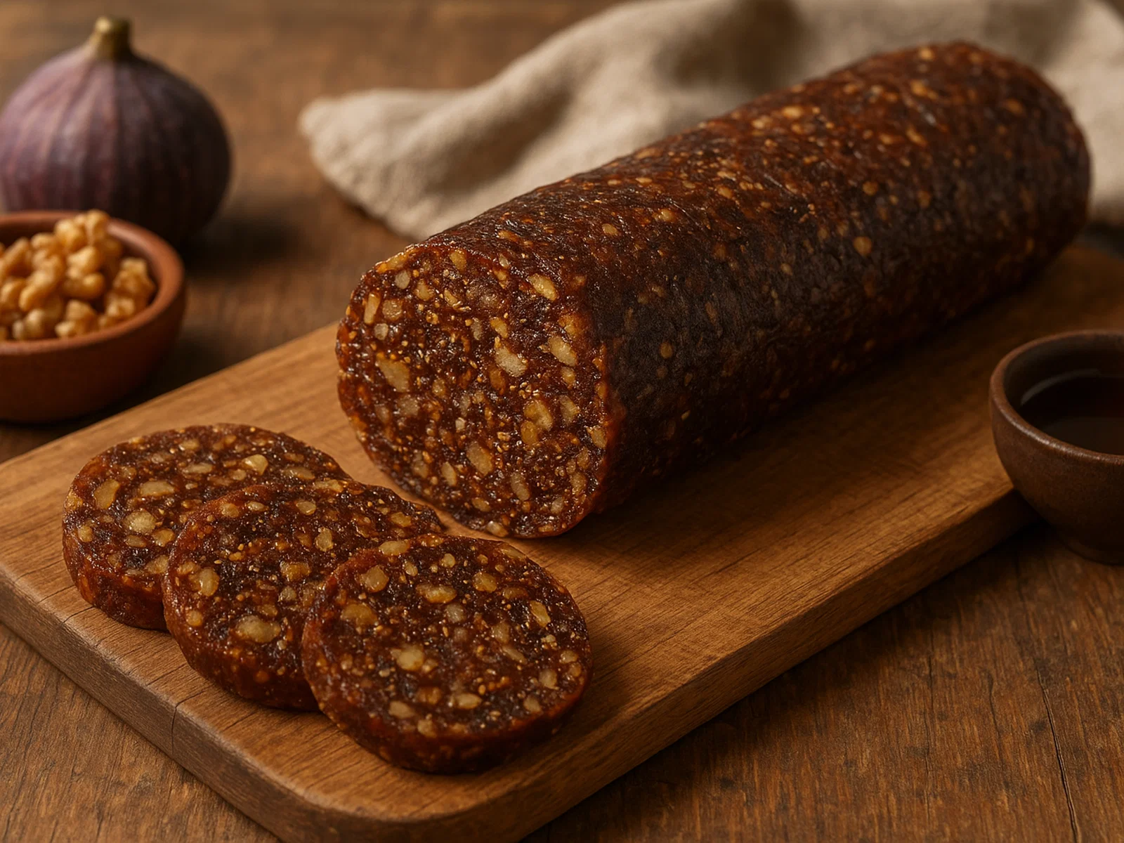 Lonza di fichi – Süße Feigen-Nuss-Rolle
