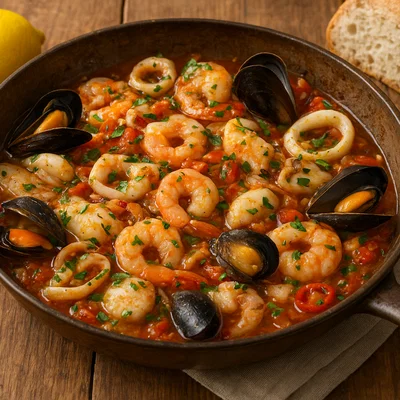Misto di mare adriatico – gemischte adriatische Meeresfrüchte