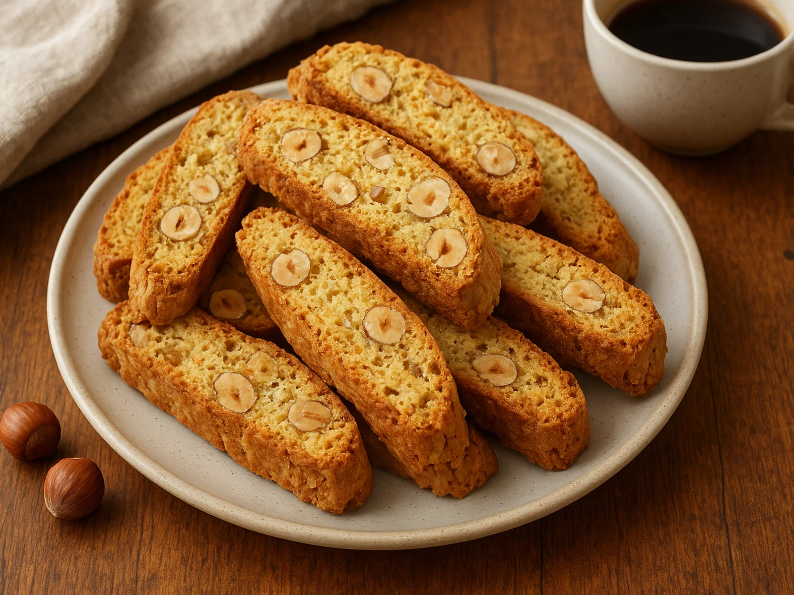 Tozzetti – italienische Haselnuss-Biscotti