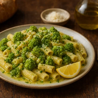Pasta con i broccoli romani