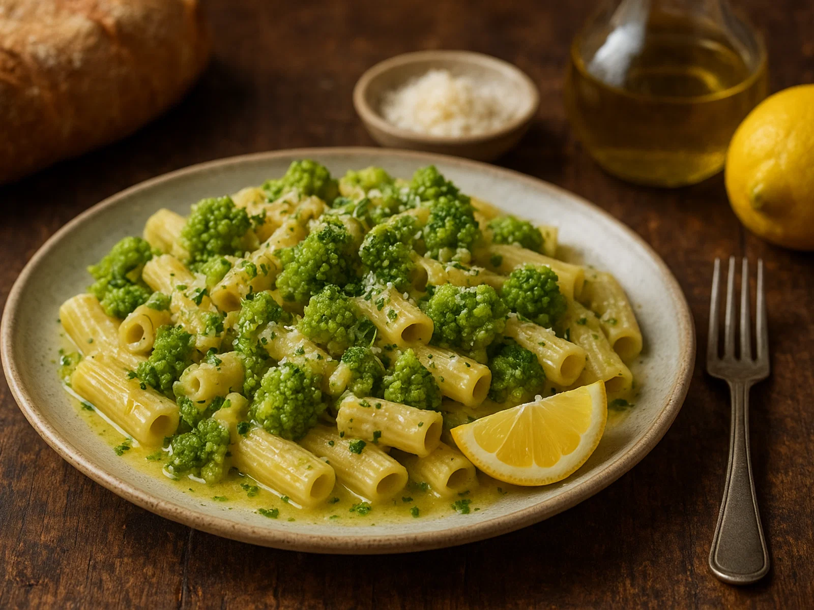 Pasta con i broccoli romani