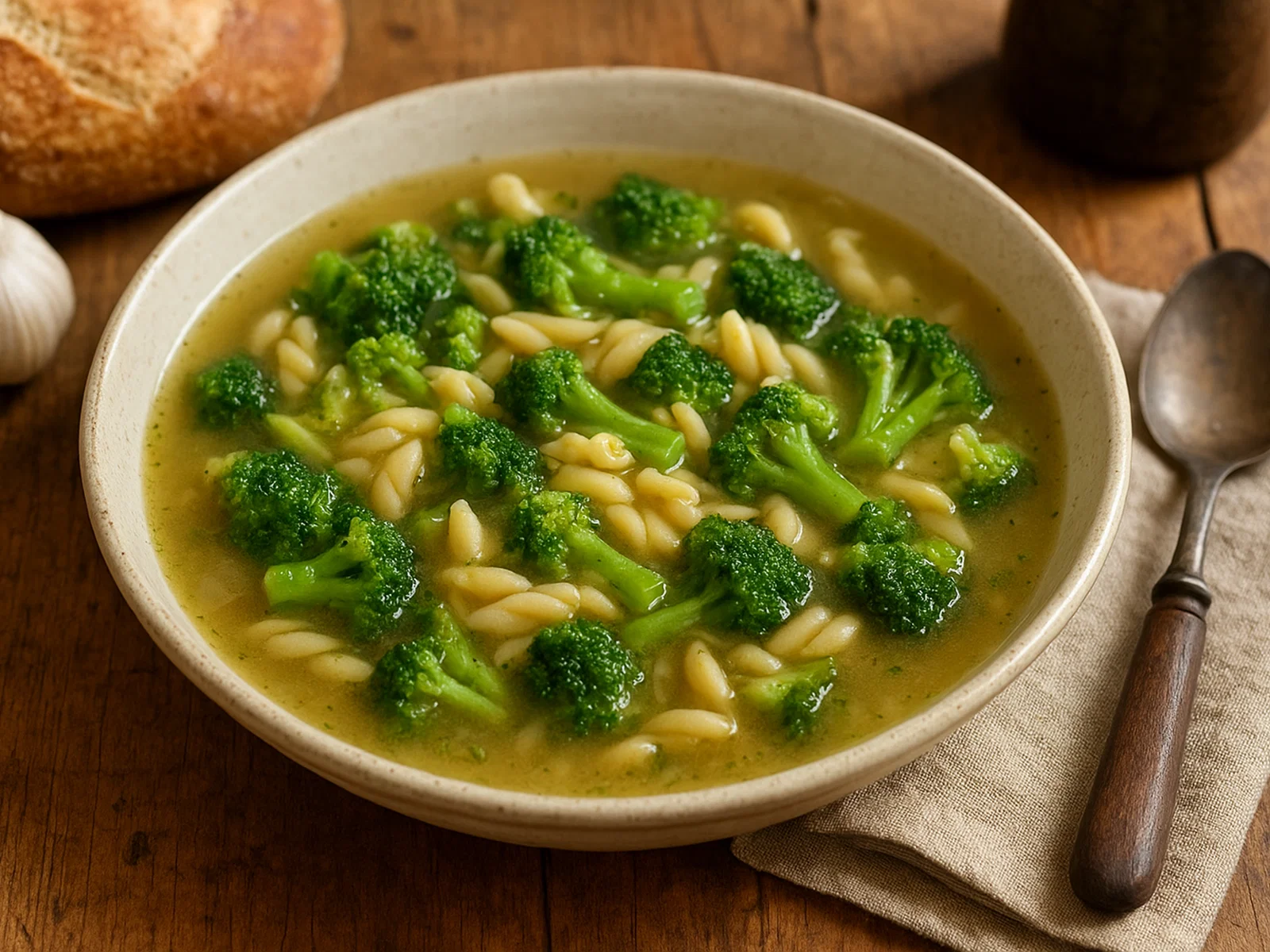 Pasta e Broccoli in Brodo di Arzilla