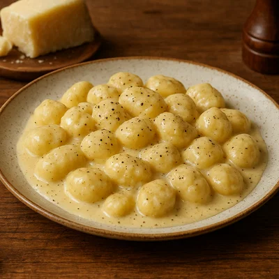 Gnocchi al Cacio e Pepe