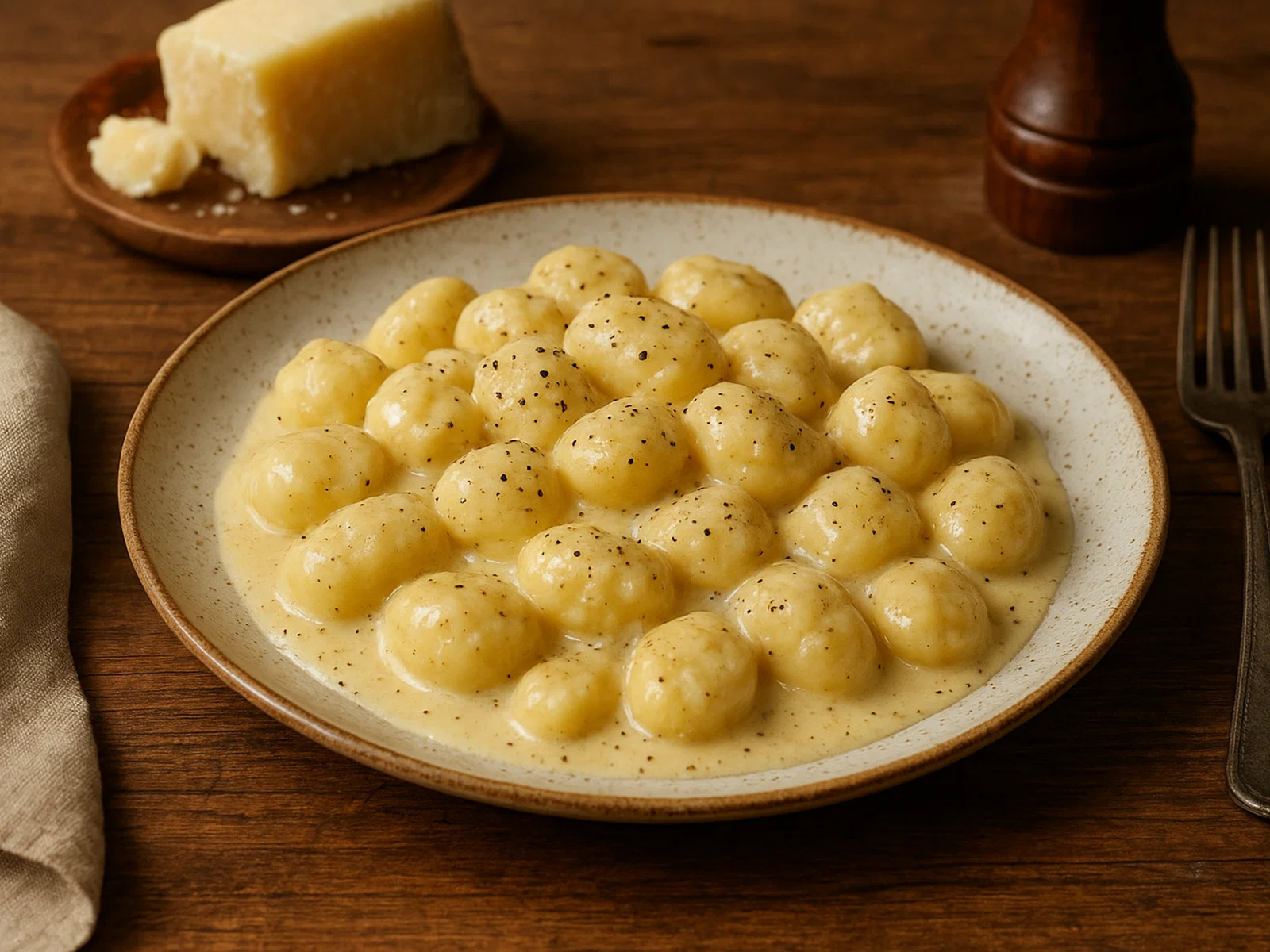 Gnocchi al Cacio e Pepe