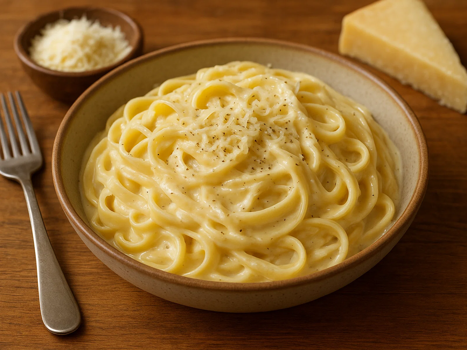 Klassische Fettuccine Alfredo