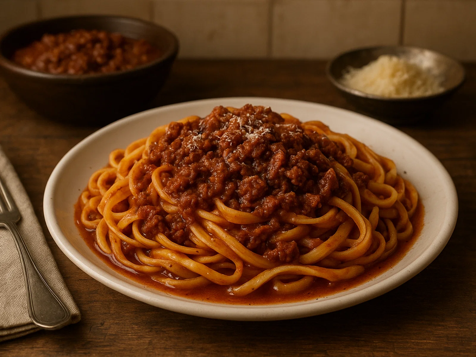 Pasta alla Mugnaia mit klassischem Rind-Ragù