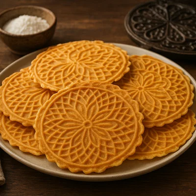 Ferratelle – dünne Waffelkekse aus den Abruzzen
