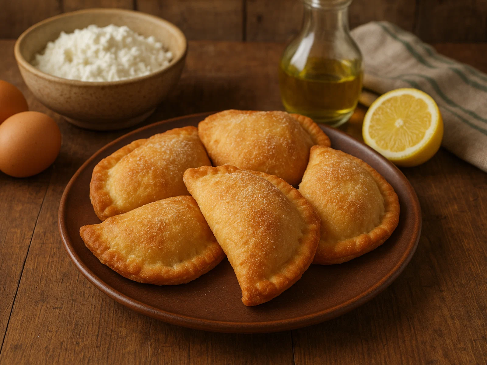 Fiadoni abruzzesi – süße Käseteigtaschen