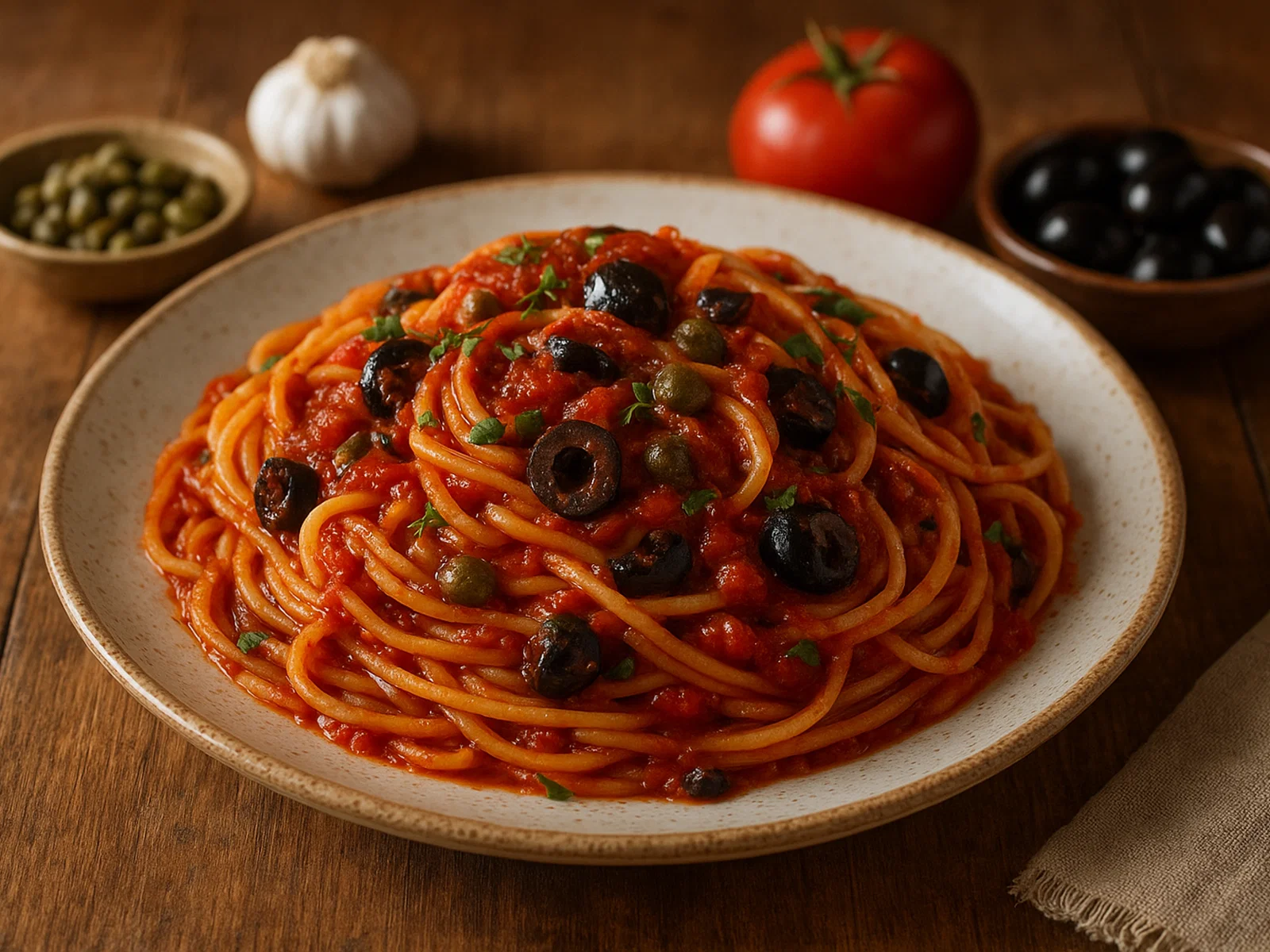 Spaghetti alla Puttanesca