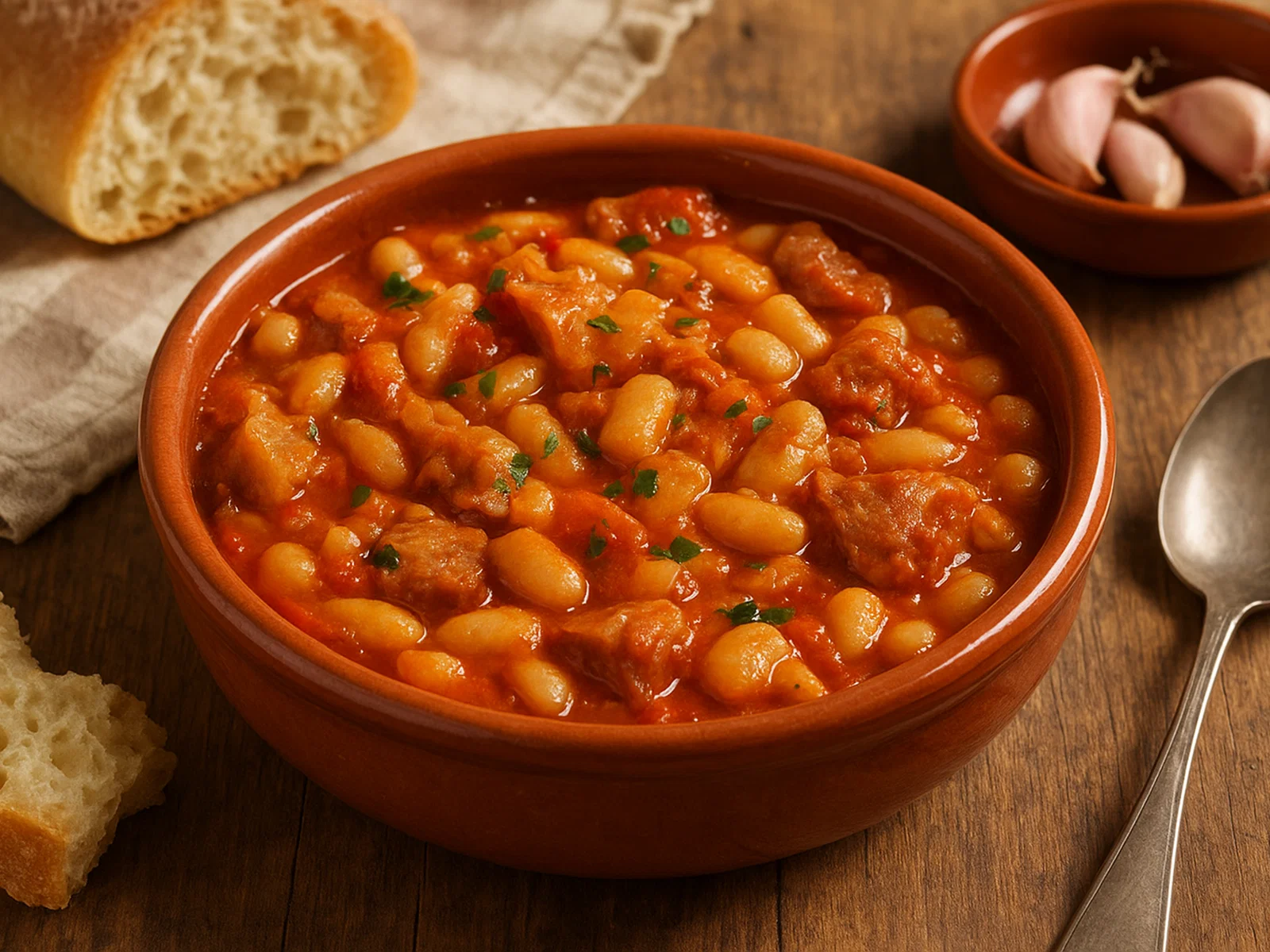 Fagioli e Cotiche Napoletane – Bohnen mit Schweineschwarte