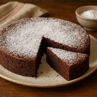 Torta Caprese – saftiger Schoko-Mandel-Kuchen
