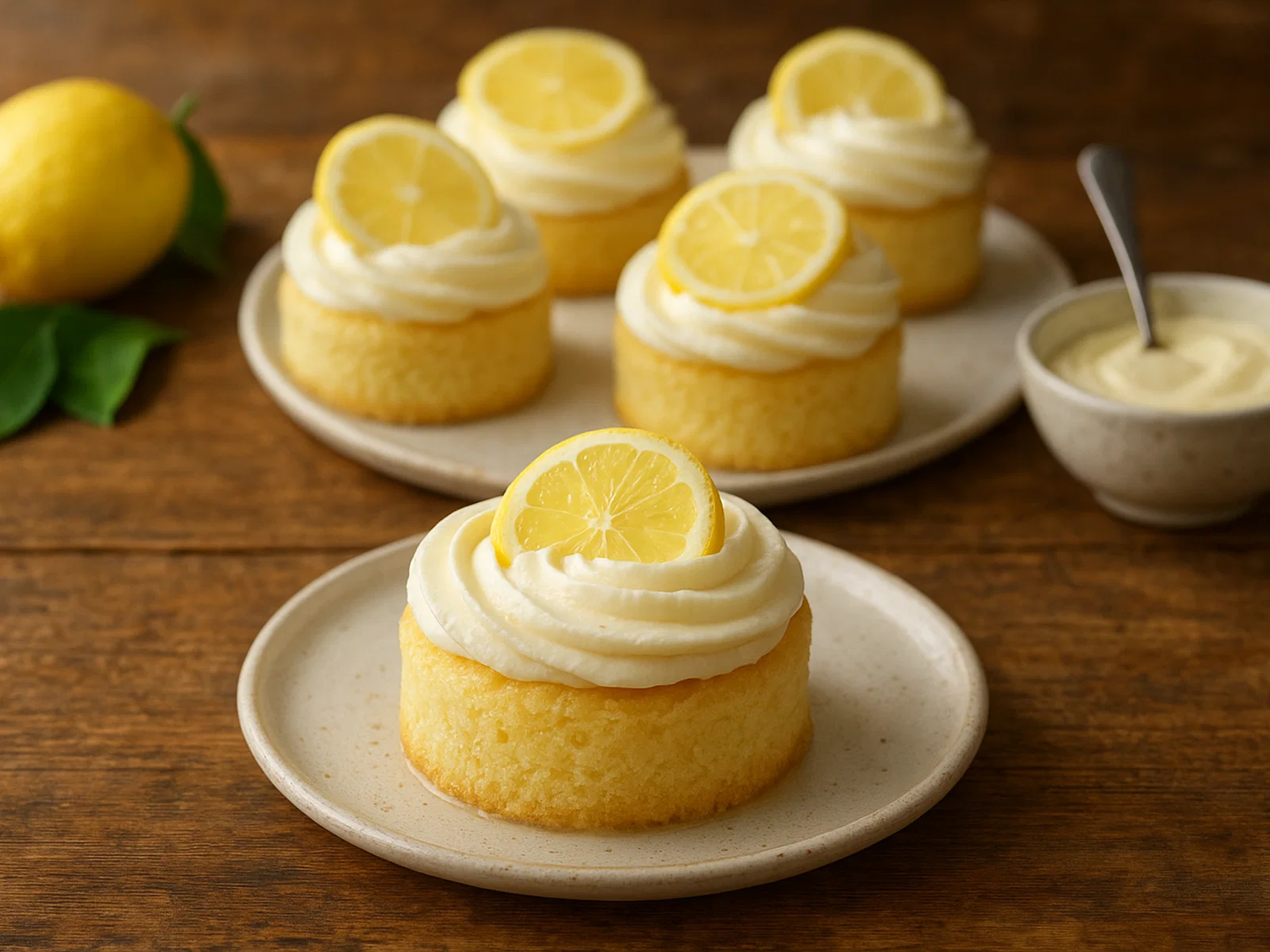 Delizie al Limone di Sorrento – Zitronen-Sahne-Törtchen