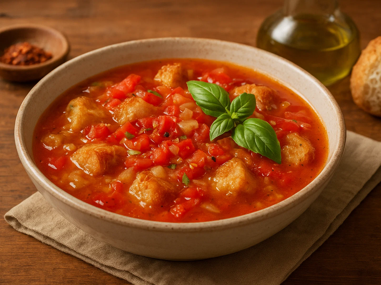 Acquasale – magere Brot-Tomaten-Suppe