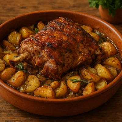 Capretto al forno calabrese – Ofenzicklein nach kalabrischer Art