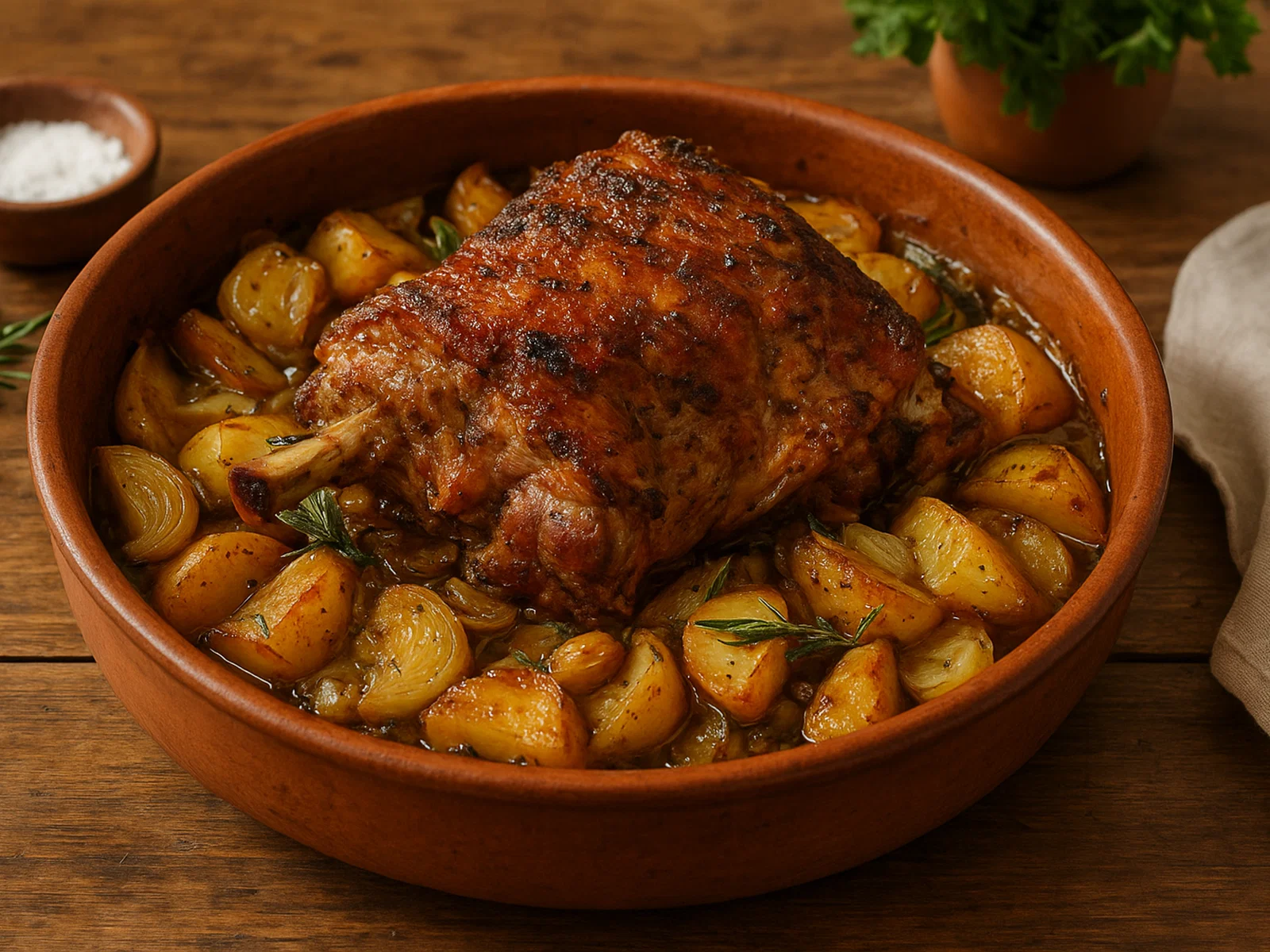 Capretto al forno calabrese – Ofenzicklein nach kalabrischer Art