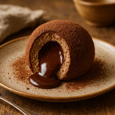 Tartufo di Pizzo – gefüllte Eiskugel mit flüssigem Schokoladenkern